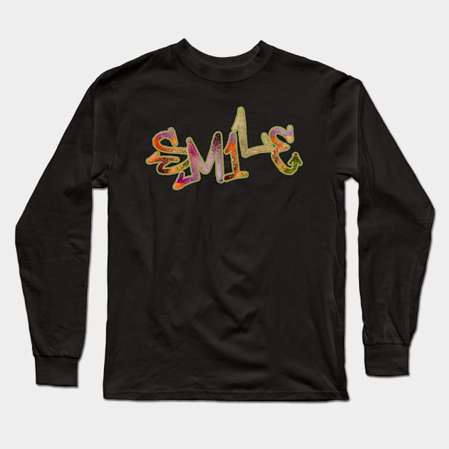 graffiti  smile Long Sleeve T-Shirt by big_owl